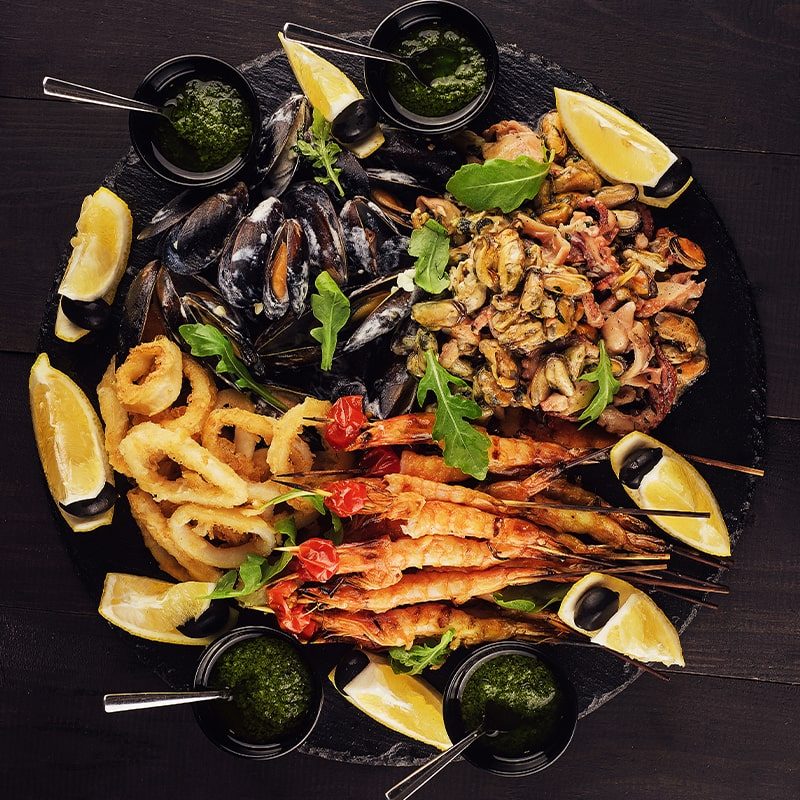 Grilled Seafood with Lobster icon