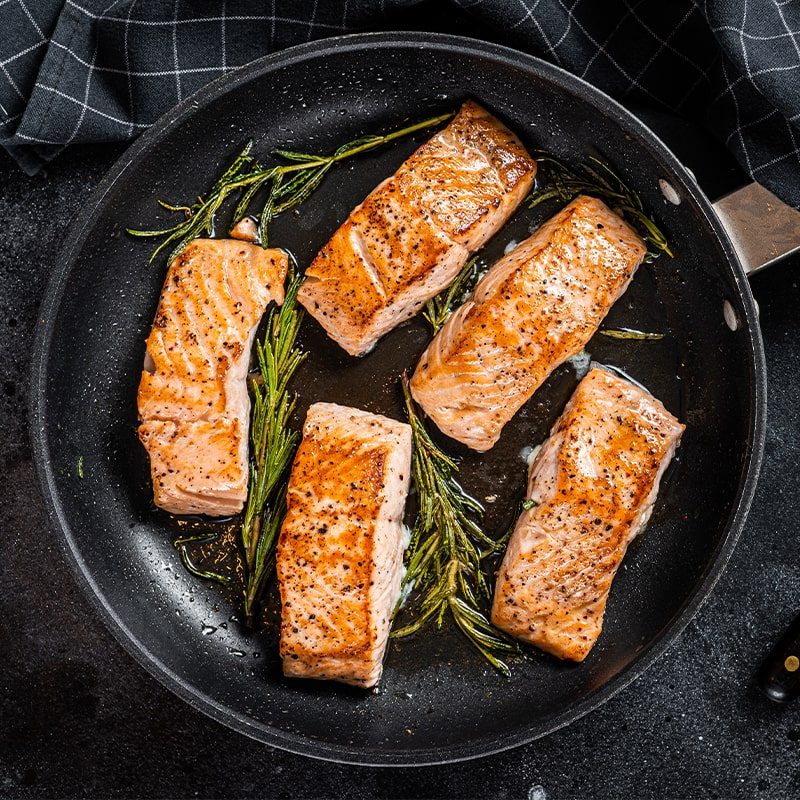 grilled salmon